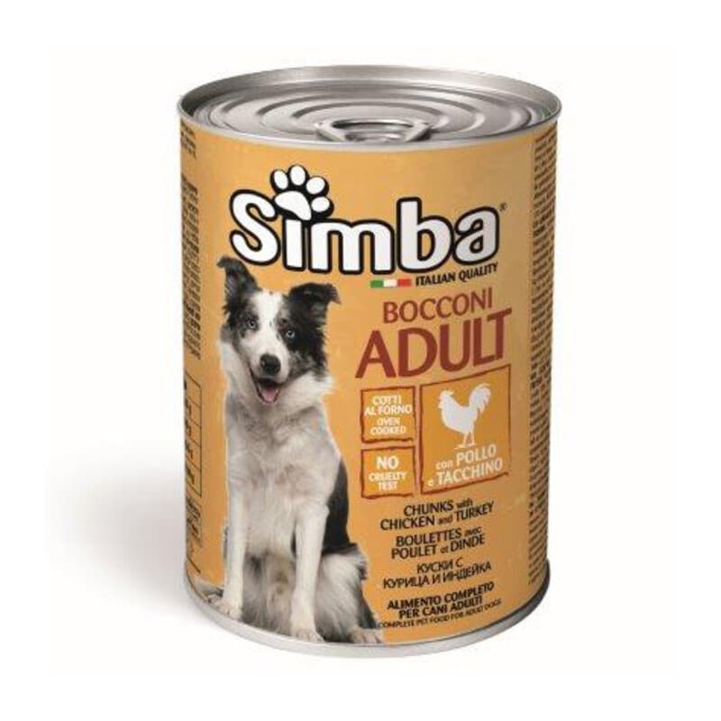 Cibo Cane Monge Simba 415 g Bocconc Pol Tacc 24 Pezzi - 2