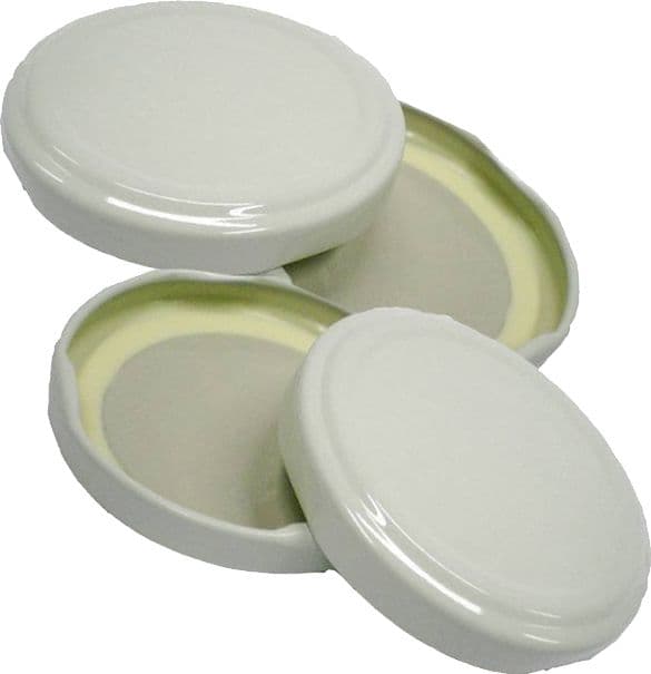 Capsula per Barattolo D 70 mm Bianco 100 Pezzi – Idroweb