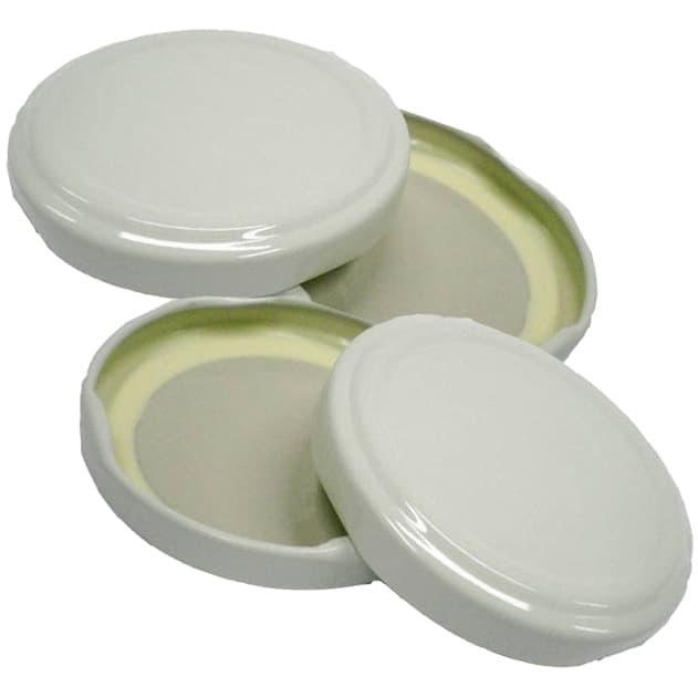 Capsula per Barattolo D 82 mm Bianco 100 Pezzi - 2