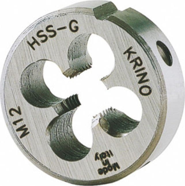 Filiera Tonda HSS M 5 Passo 0,80 Ø 20 mm Krino - 2