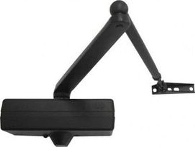 Chiudiporta Mab Aerodinamico Serie 564 Nero Assa Abloy Italia - 2