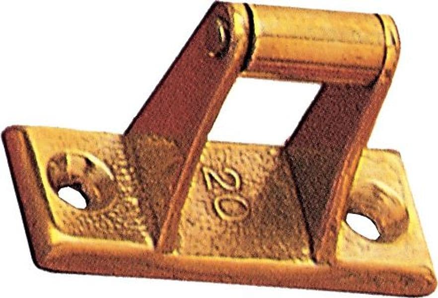 Sc Cavallotto a 2 Viti Aste Cremon Ott L 20 mm Biennebi 2 Pezzi - 2