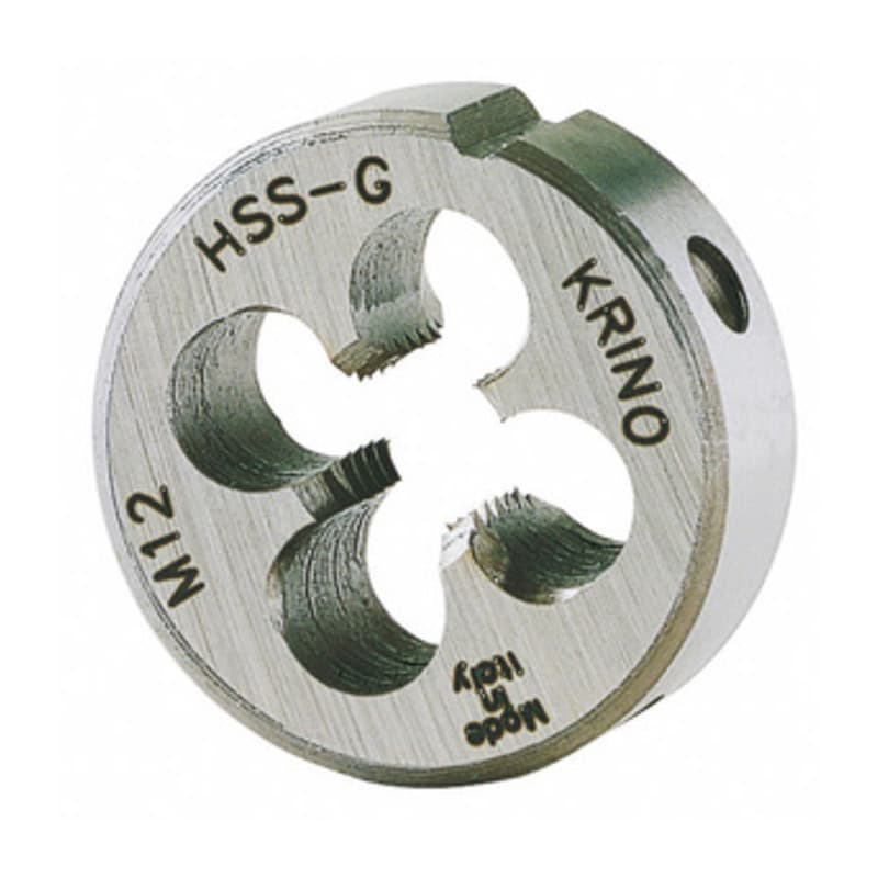 Filiera Tonda HSS M 6 Passo 1,00 Ø 20 mm Krino - 2