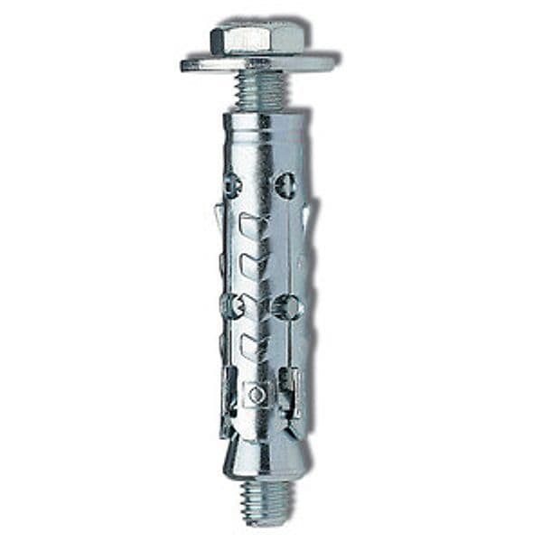 Tassello le B 6 Acciaio Testa Esagonale Elematic 50 Pezzi - 2