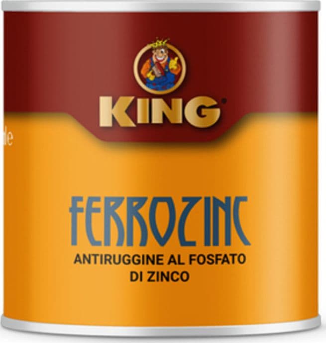 Zincante a Freddo Ferrozinc Grigio 0,500 l Colorificio Partenopeo 8 Pezzi - 2