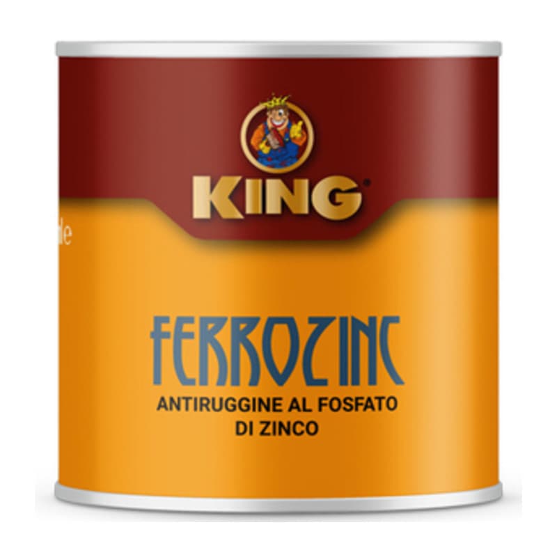 Zincante a Freddo Ferrozinc Grigio 0,500 l Colorificio Partenopeo 8 Pezzi - 2