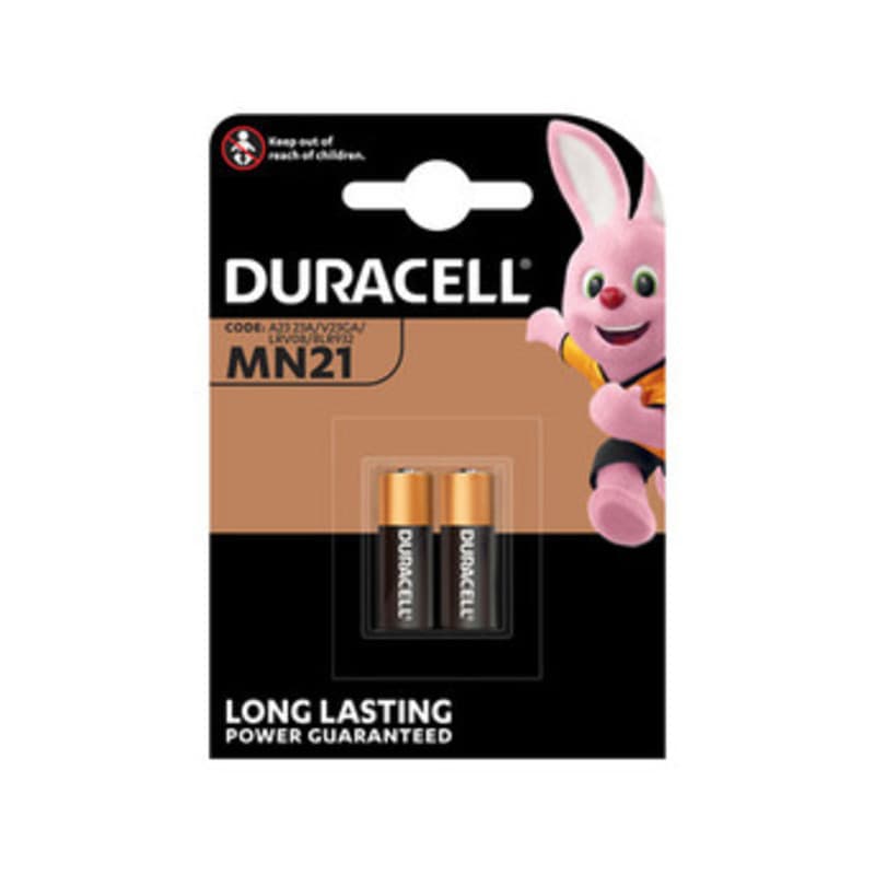 Duracell Batt Alcalina 12V MN21 Duracell 10,0 Blister 2 Pezzi - 2