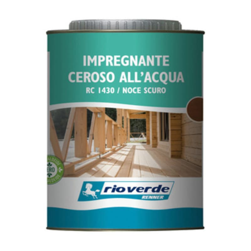 Rioverde Rc 1430 Impregnante Ceroso 0,750 Noce Sc 6 Pezzi - 2