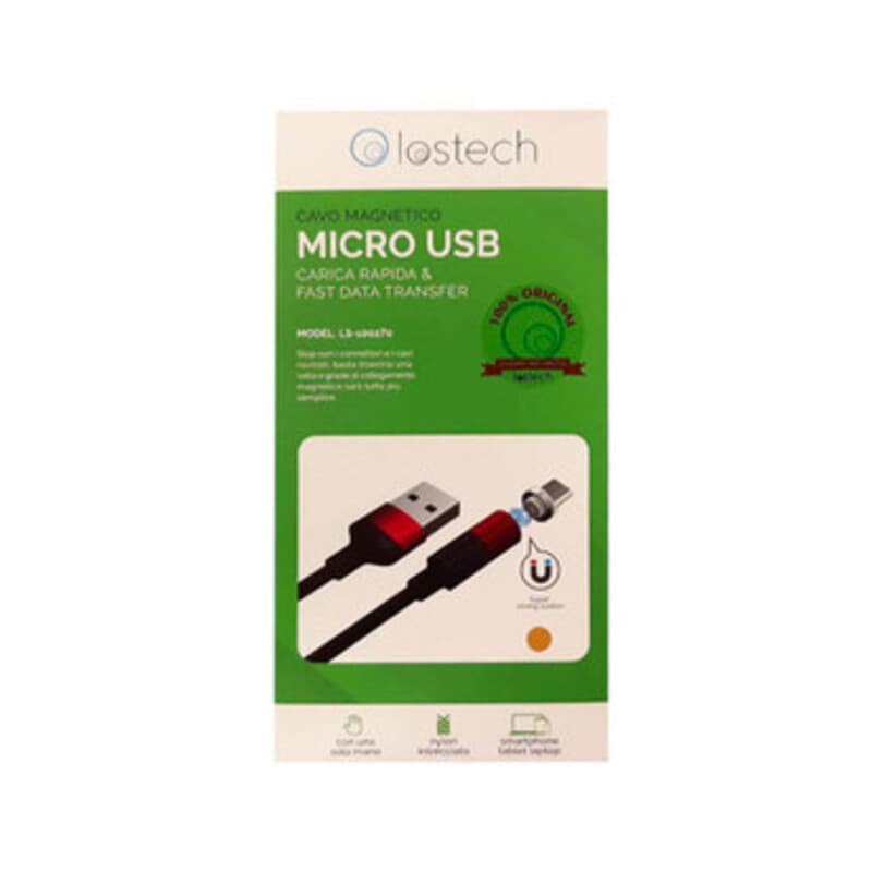 Cavo Micro USB Magnetico 100 cm 2.1A - 2