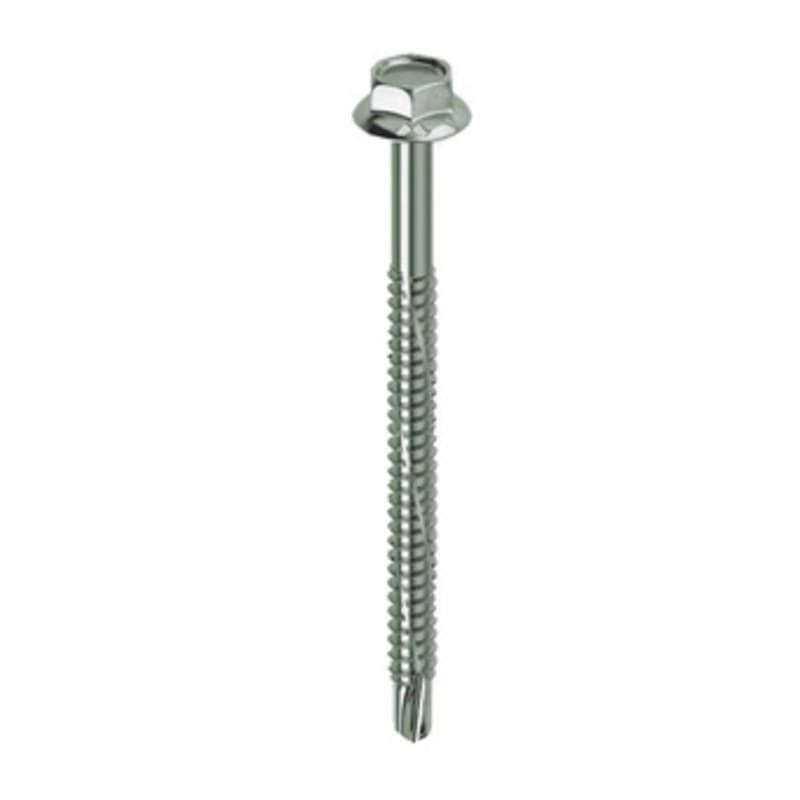 Sc Tirafondo Autoperforante TE 6,3 x 40 mm Chrom Kovervit DX Mustad - 2