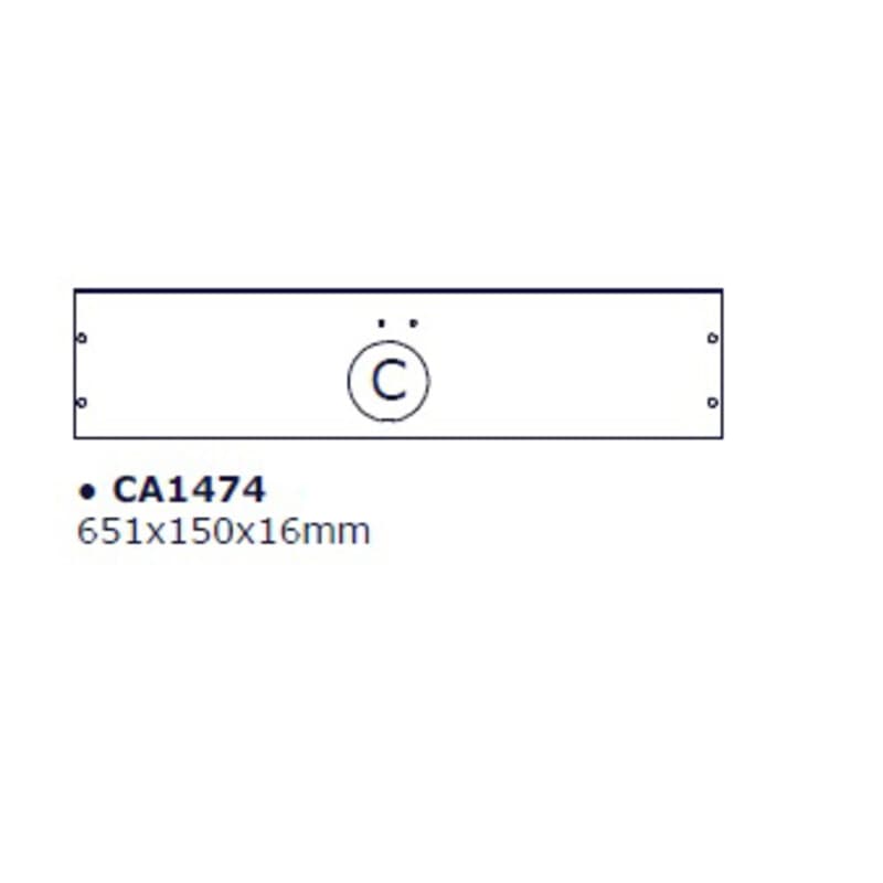 Kit Scarpiera 5 Ribalte 65 x 15 x 164 Bianco 1307 Top C - 2