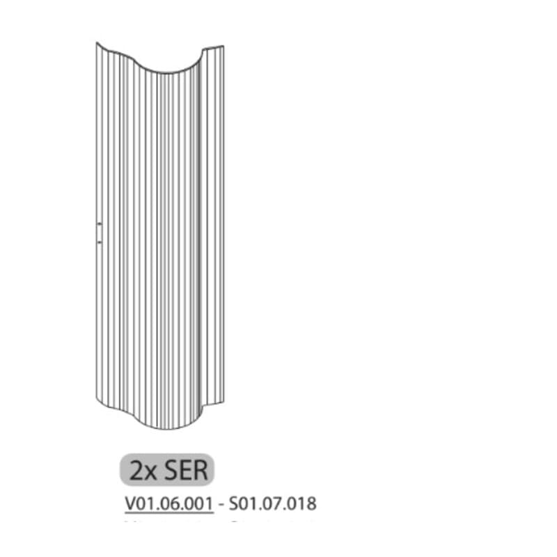 R 2XSER S01.07.018 x Copricaldaia Resina Himalaya con Serranda 59 x 39 - 2