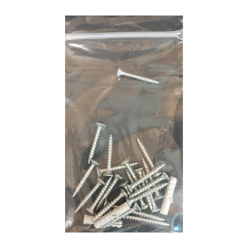 Kit Montaggio x Scaffale in Pino 5 Ripiani 65 x 40XH171 Cm - 2