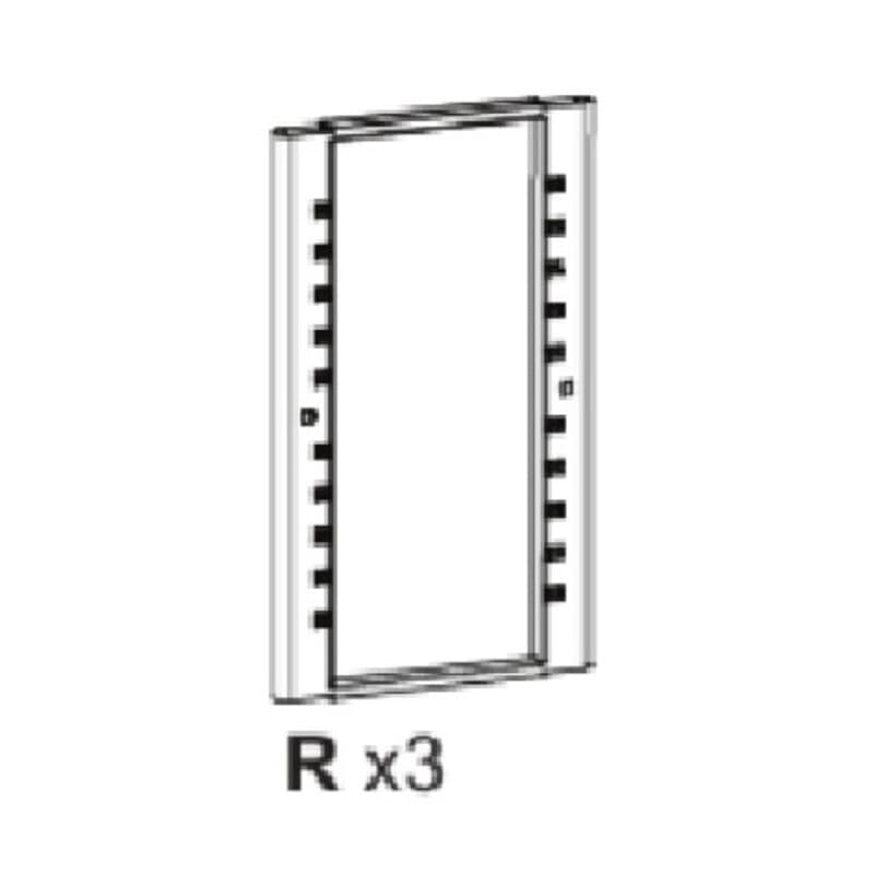 Ricambio Pannello R per Armadio Terrycrattan 2A 68 x 39 x 170H per S 3680 - 2