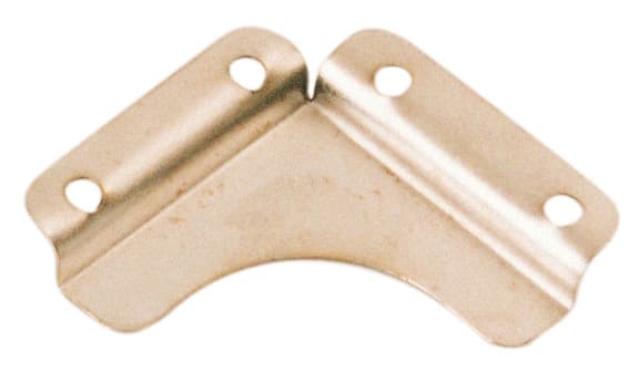 Bl Fermaspecchi Liscio Nichelato 40 x 40 mm 5,0 Blister 4 Pezzi - 2