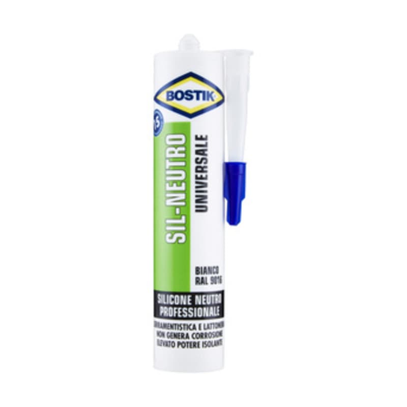 Bostik Sil Neutro Universale 300 ml Bianco 12 Pezzi - 2