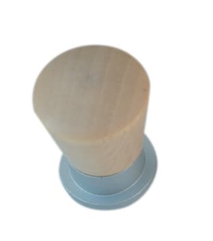 Bl Pomolo Legno Ott 745A Ø 19 mm Frassino Botter Luigi 1,0 Blister 2 Pezzi - 2