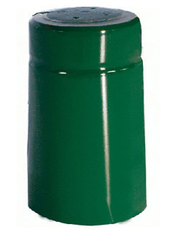 Capsula Termoretraibile PVC D 31 x 55 Verde 100 Pezzi - 2