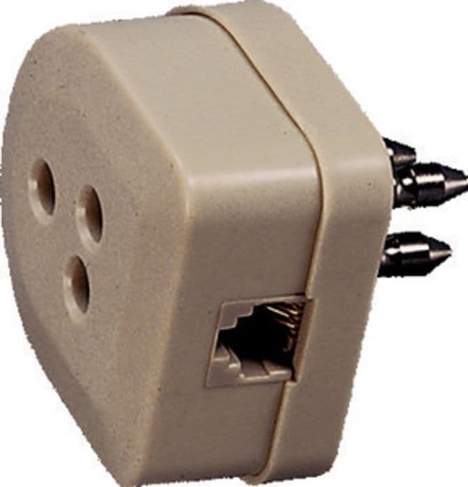 Fme 22.170 Spina Telefonica e Presa Plug 6 4C Fanton 10 Pezzi - 2