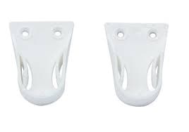 Bl Reggitubo Laterale D 18 mm con Perno Bianco 5,0 Blister 2 Pezzi - 2