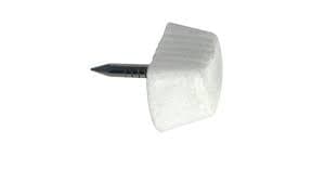 Sc Reggipiano con Chiodo Bianco 5 Confezioni da 10 Pezzi - 2