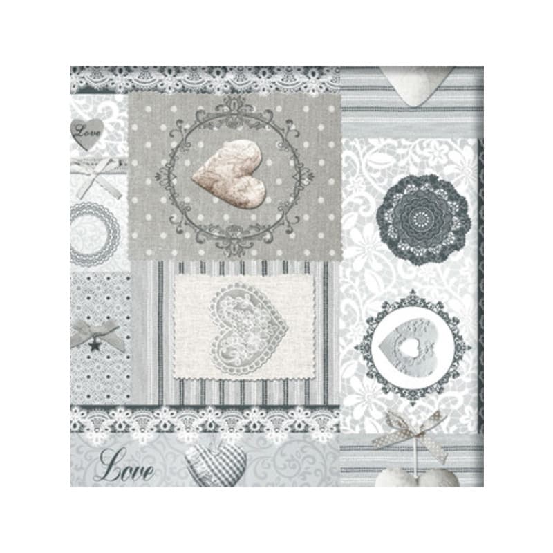 Tovagliato Fantasia Cuori Futura Dis. 209.1 H 140 cm 20,0 ml - 2