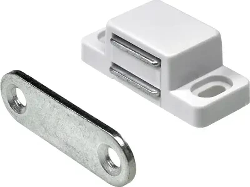 Sc Chiusura Magnetica Rettangol Bianco * 5 Confezioni da 2 Pezzi – Idroweb