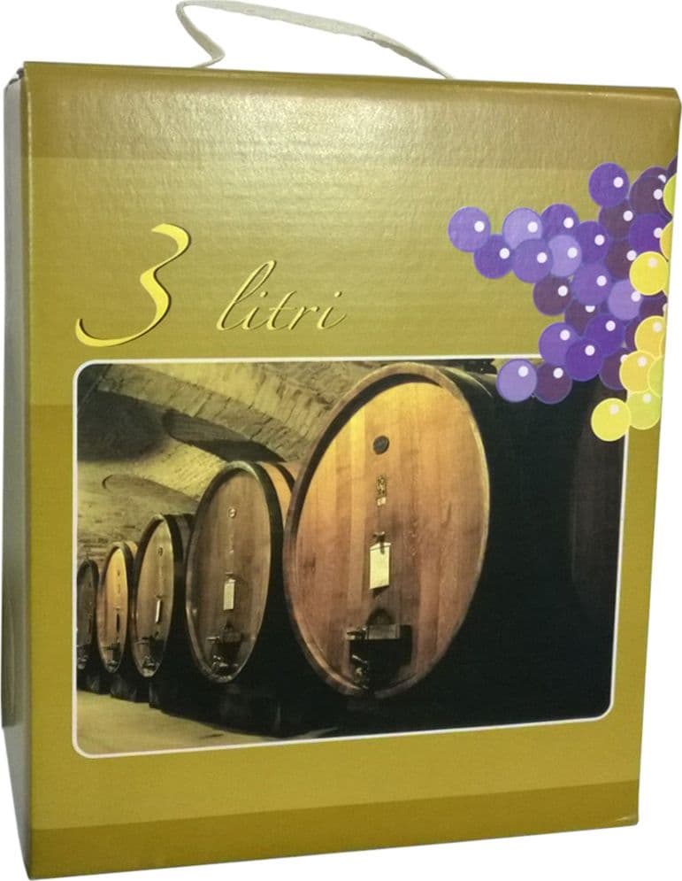 Scatola per Sacca Bag 3 l Colorato e Manico 15 Pezzi - 2