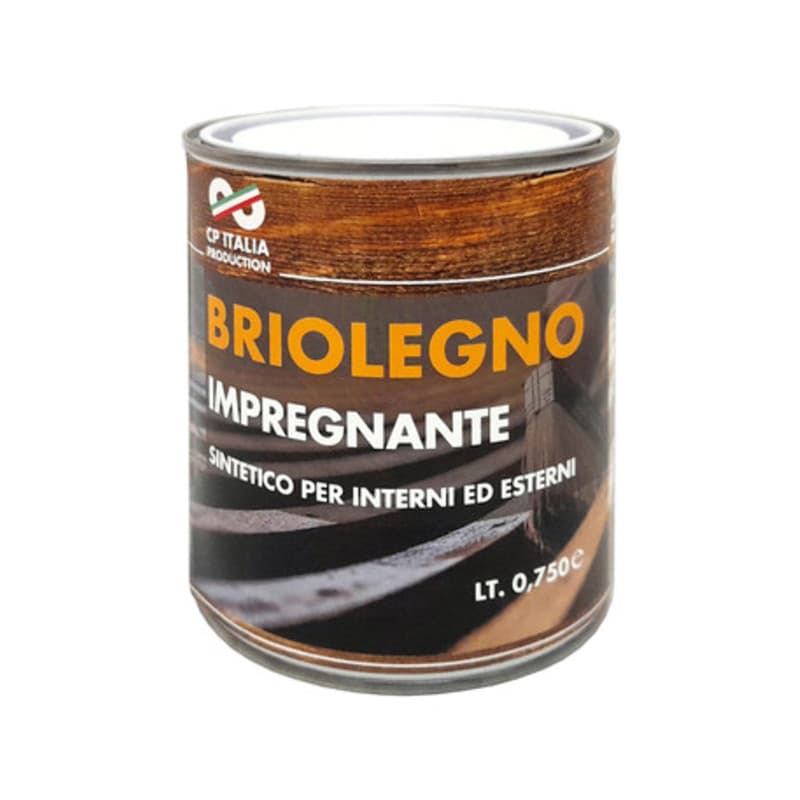 Impregnante Briolegno 0,750 l Douglas 450 6 Pezzi - 2