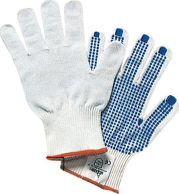 Guanti da Lavoro Maglia Palmo Puntinato Taglia 7 RIF.72020 12 Paia – Idroweb