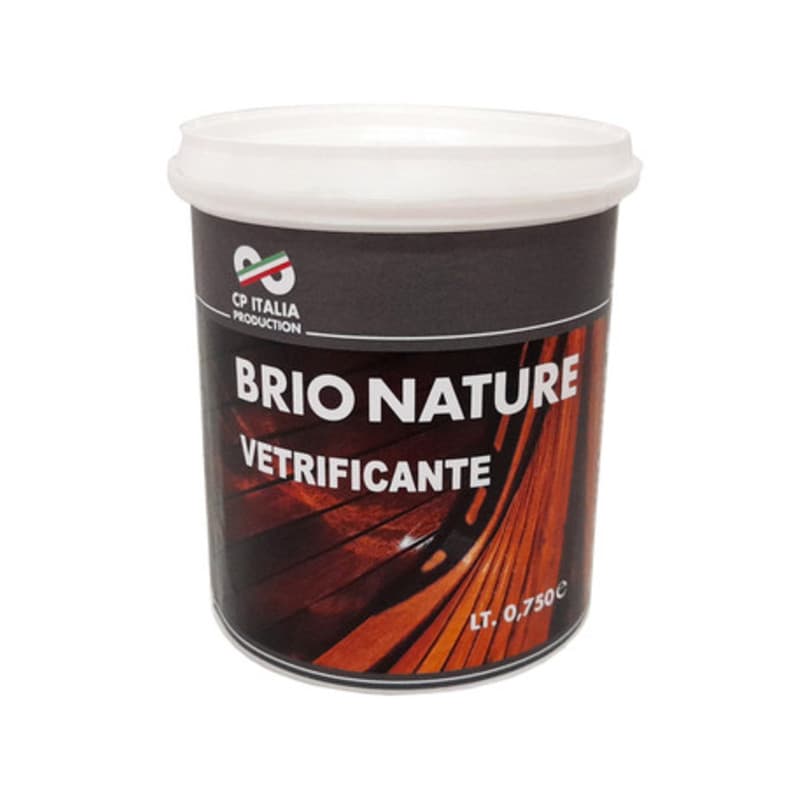 Smalto Vetrificante Brio Nature Trasp Luc 0,750 l 6 Pezzi - 2