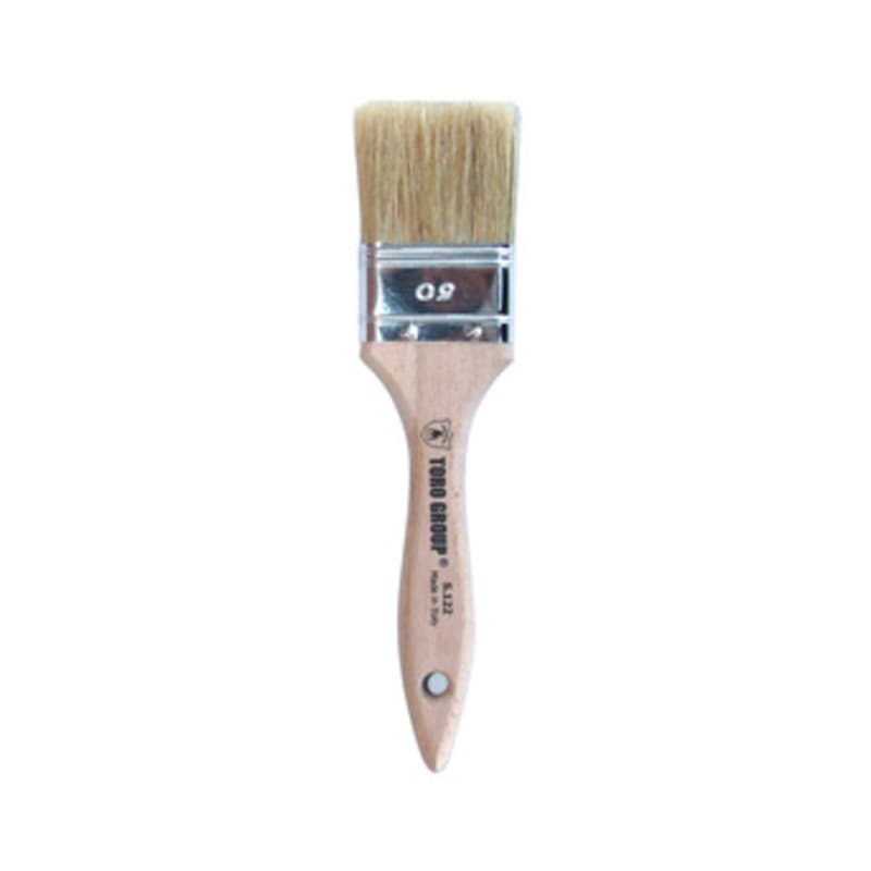 Pennellessa Bionda Manico Legno S.122 60 mm 12 Pezzi - 2