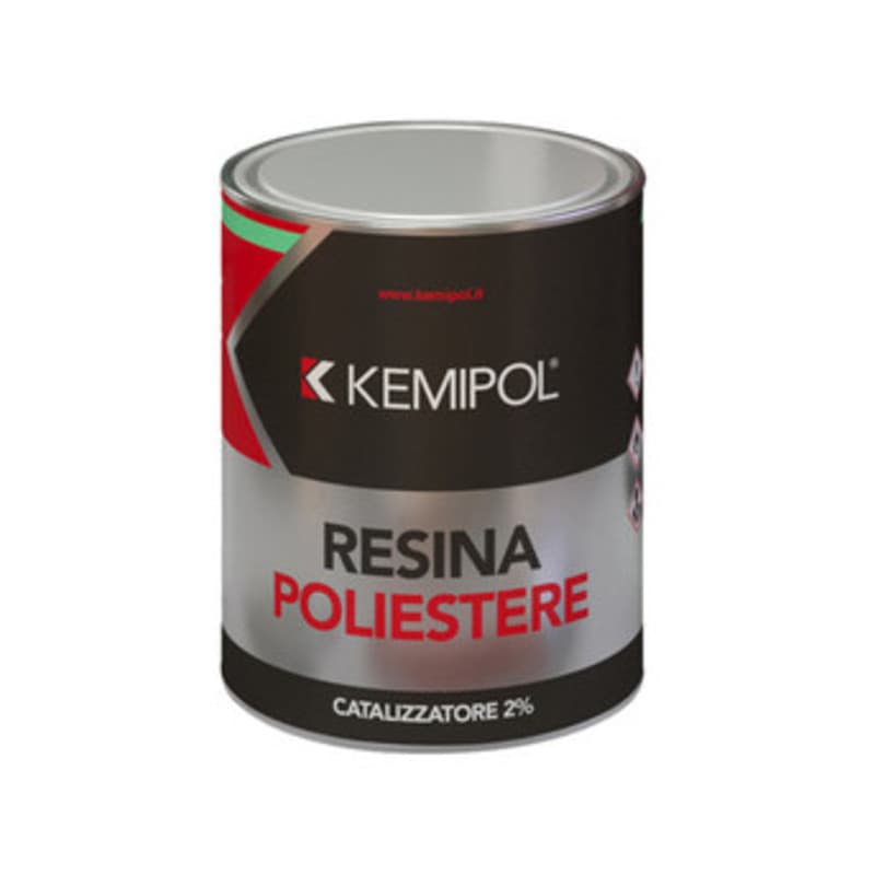 Resina Poliestere con Catalizzatore 750 ml 6 Pezzi - 2