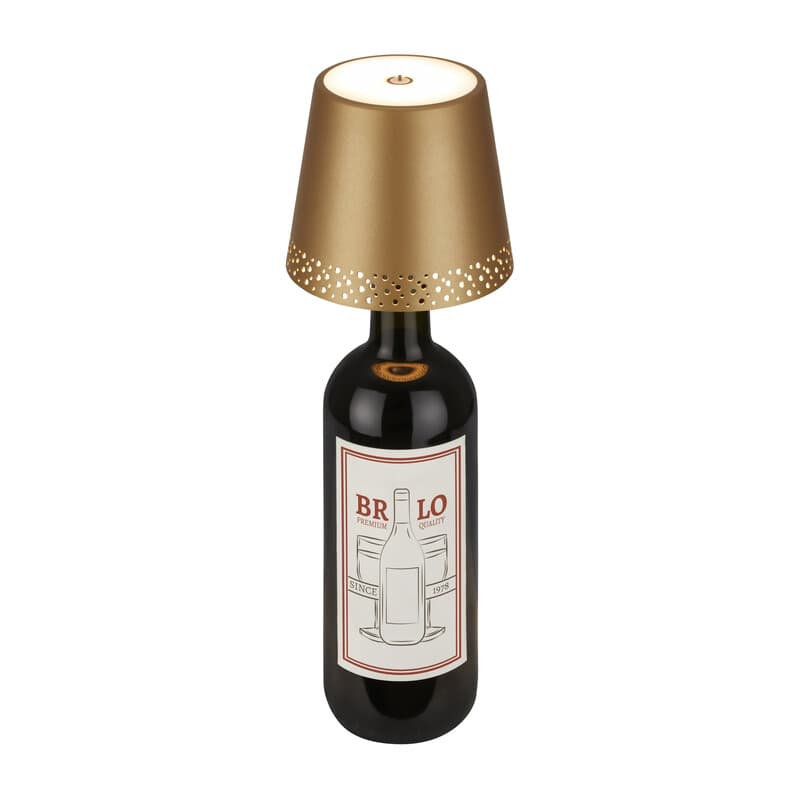 Lampada Flaska per Montaggio su Bottiglia Oro - 2