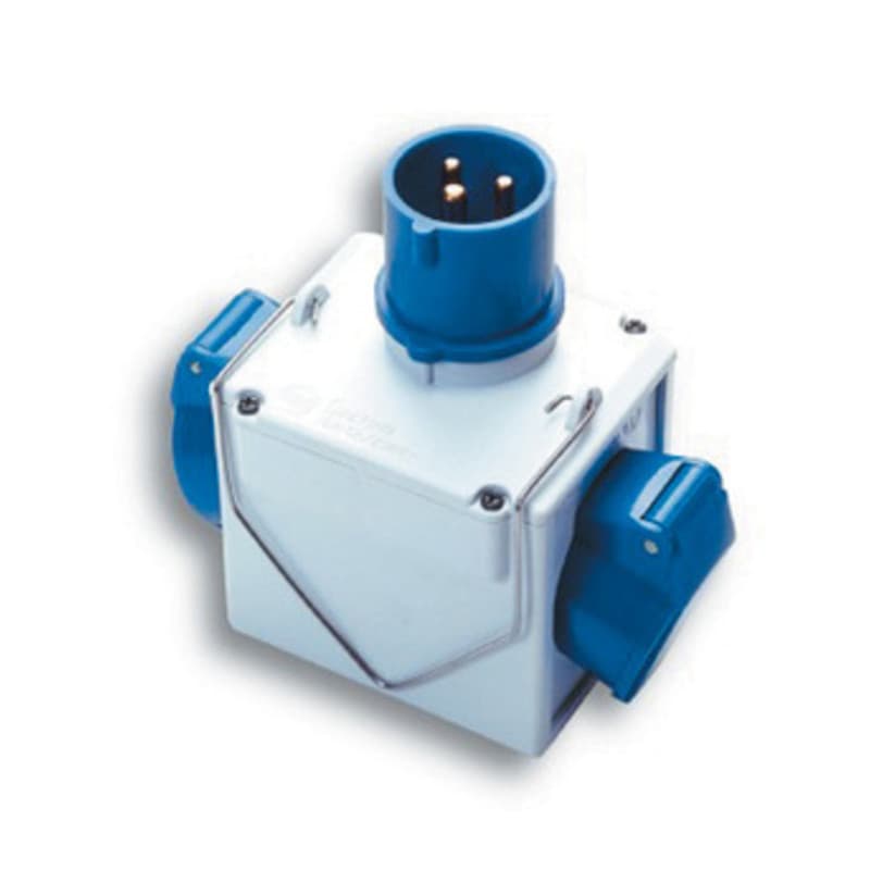 Fme 73.110 Adattatore Cee 16A 2 Prese 220V IP44 Fanton - 2