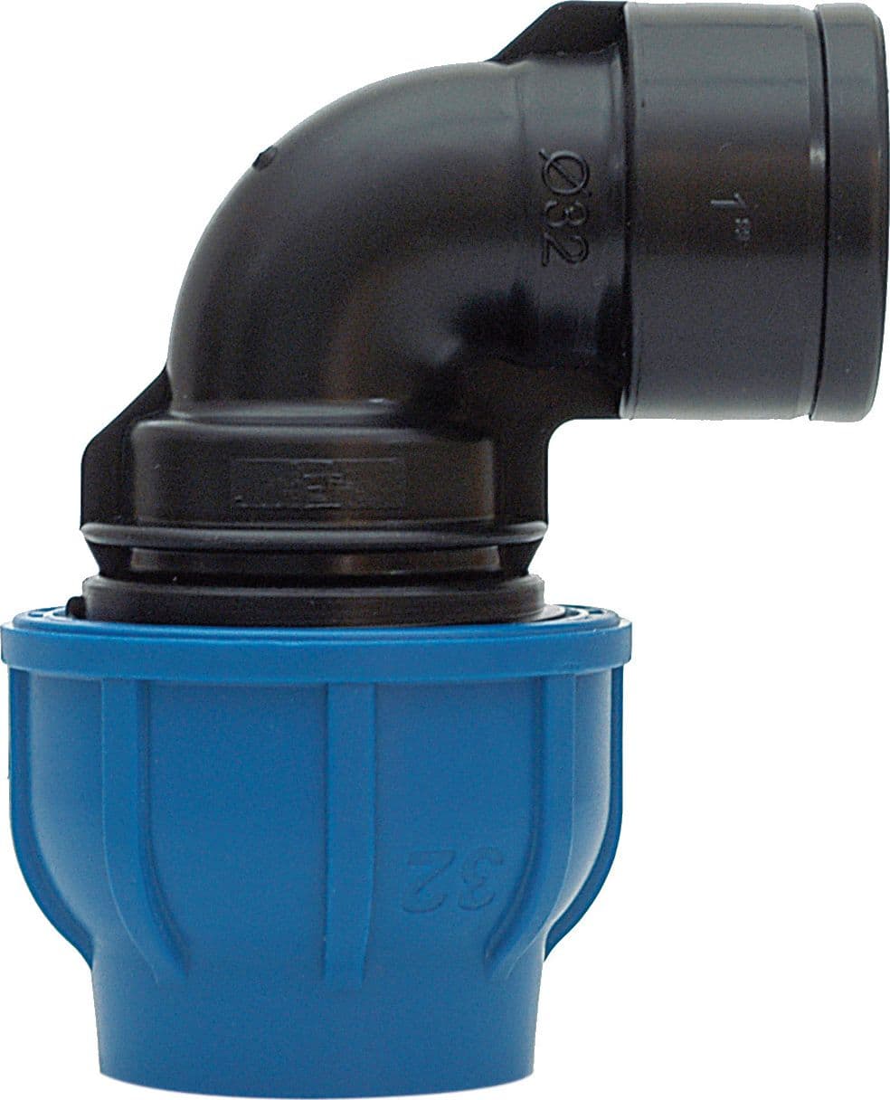 Raccordo Poliprop Gomito F Ø 32MMX1 Pl Irritec - 2