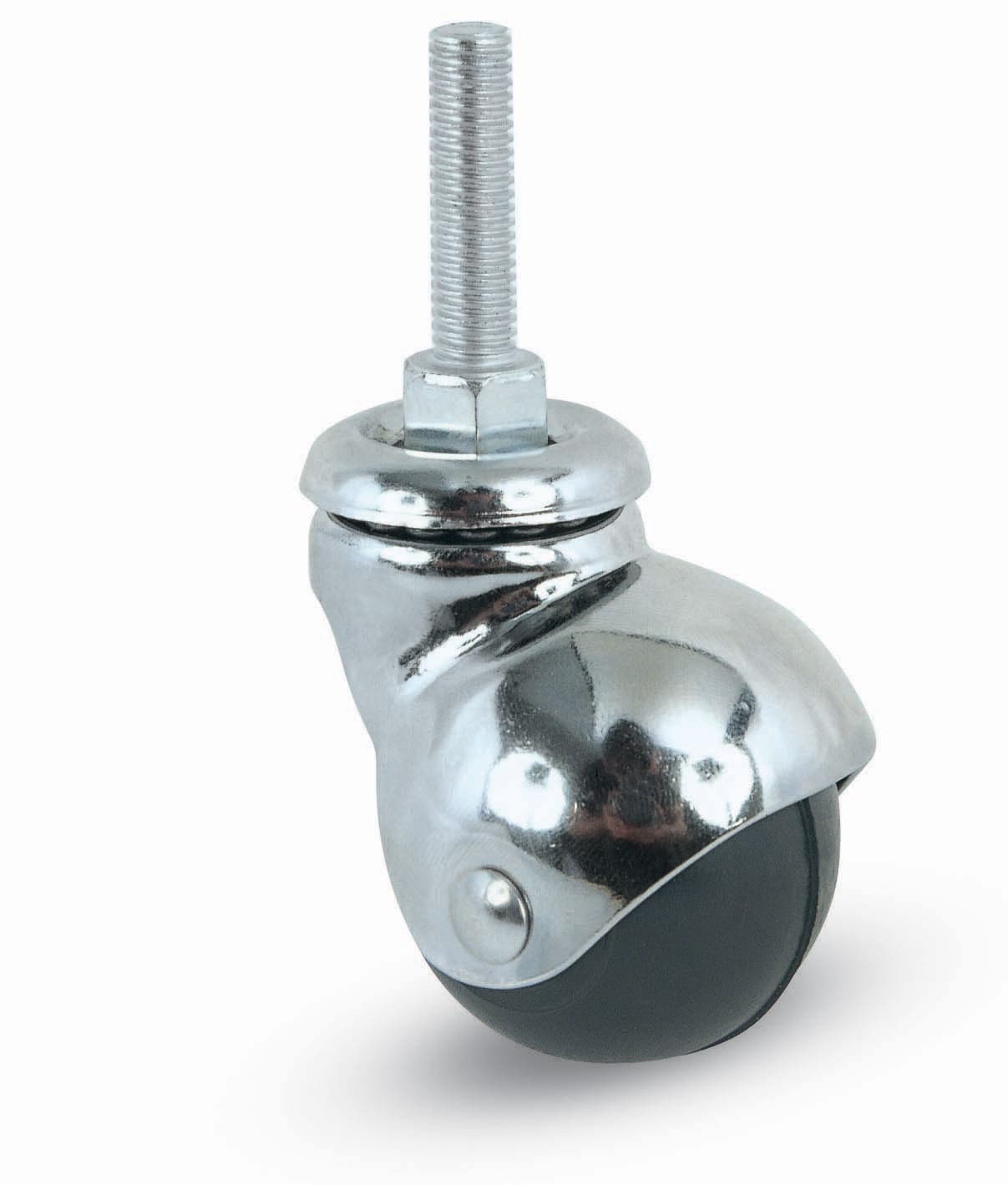 Mobile Ø 50 mm a Cuffia 165 B Perno Avo 4,0 Blister Bl Ruota 2 Pezzi - 2