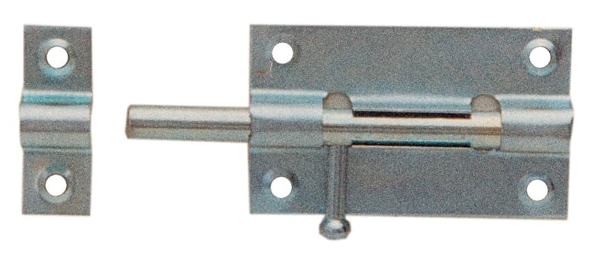 Bl Catenacciolo a Cannone Ferro Zincato 80 mm 6,0 Blister - 2