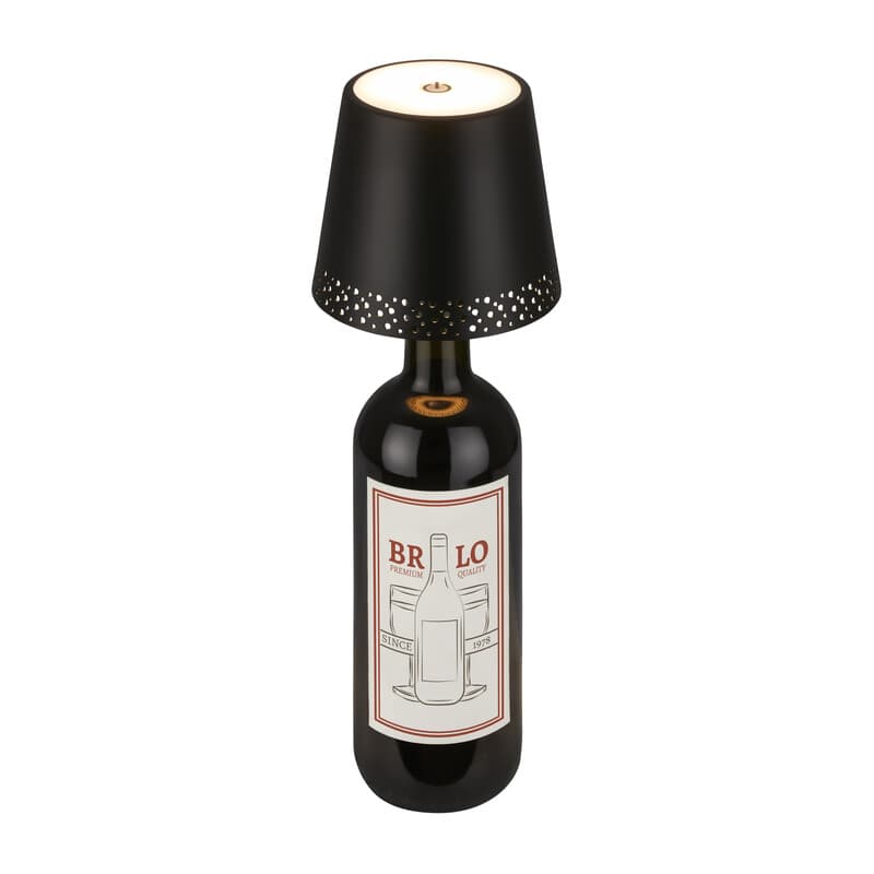 Lampada Flaska per Montaggio su Bottiglia Nero - 2