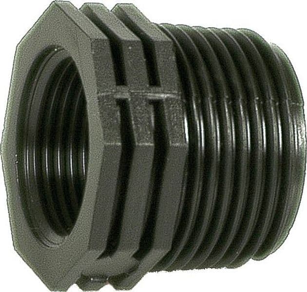 Raccordo Nylon Riduzione Maschio Femmina 1 x 3/4 Pl 5 Pezzi - 2