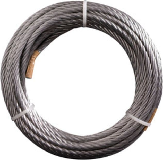 Pl Fune Acciaio 72F Ø 6 mm 10 m Funi 90 2 Pezzi
