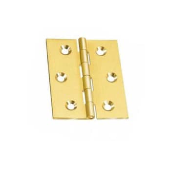 Cerniera Fresata Piana Ottone Satin 70 x 55 mm Mariva 24 Pezzi - 2