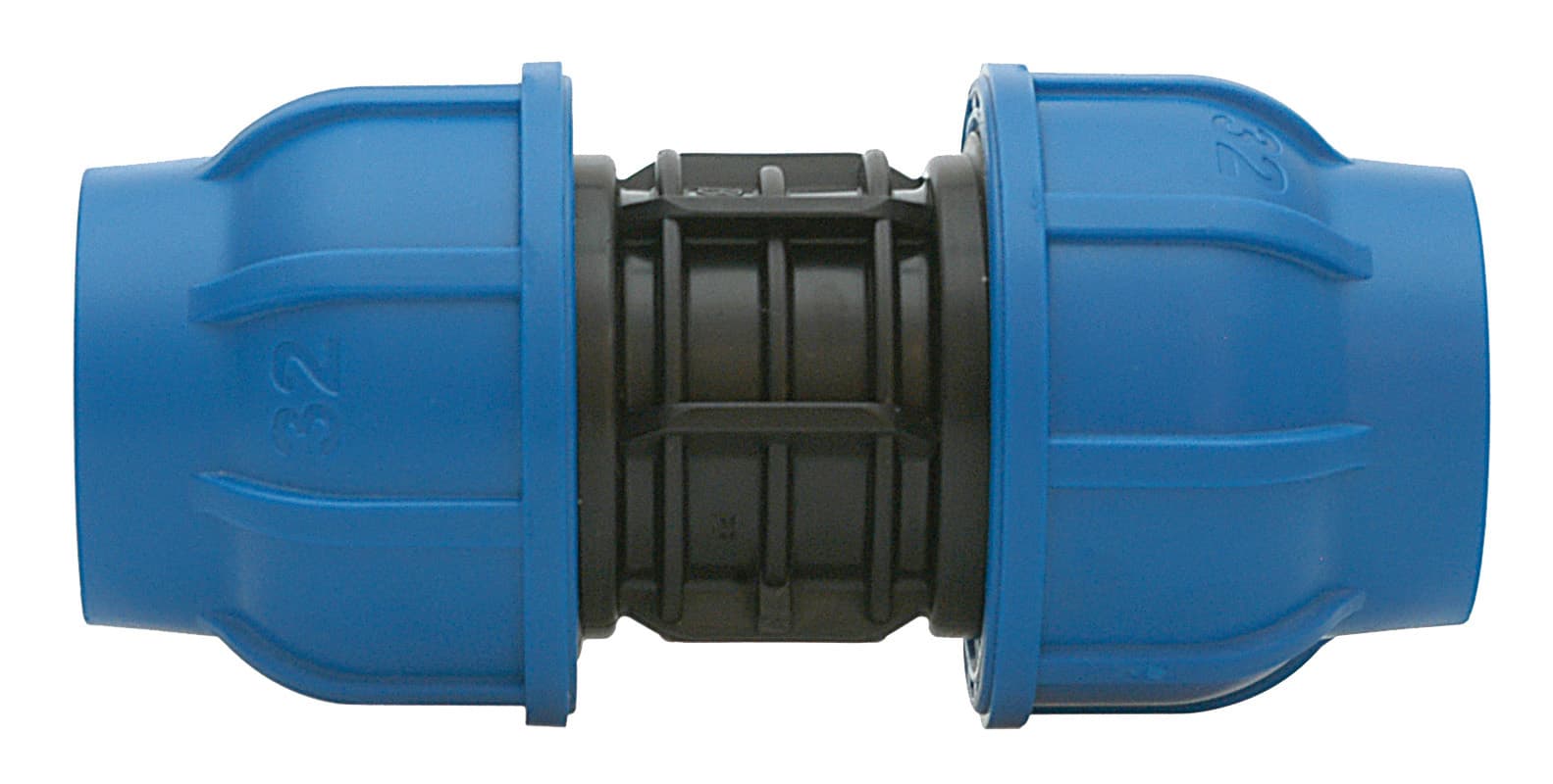 Raccordo Nylon Manicotto Giunzione 32 mm Pl Irritec 5 Pezzi - 2
