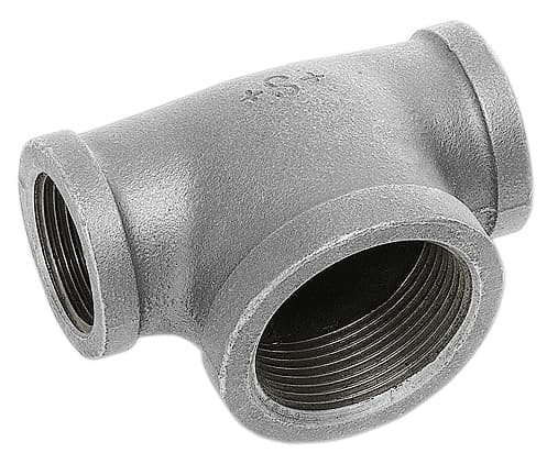 Pl Tee Uguale Ghisa Zincata D ¾ Amaflex 6 Pezzi - 2
