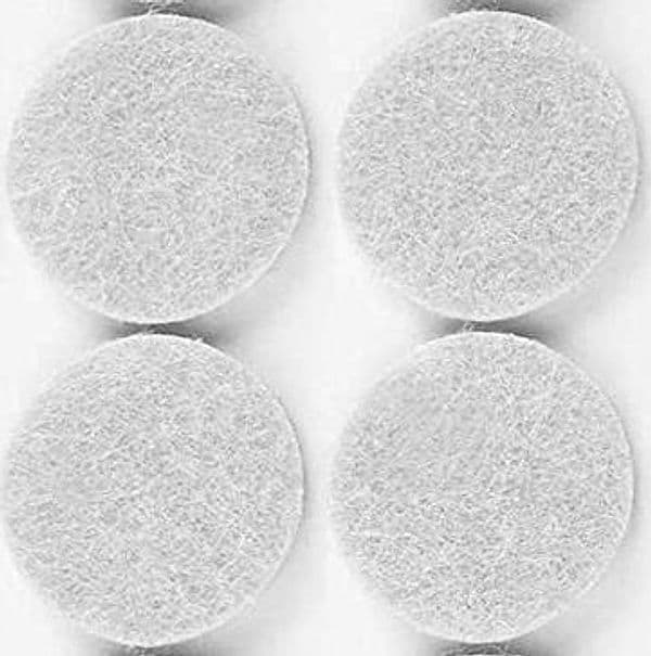 Feltrino Adesivo Sedia Bianco D 32 mm 50,0 Confezione 4 Pezzi - 2