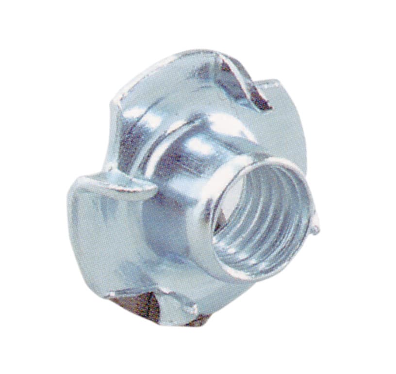 Fondello a 4 Punte Acc Zinc 6MA Ø 16 x 9 mm 200 Pezzi - 2