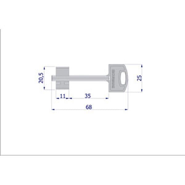 Chiave Grezza Gambo 68 mm Securemme 10 Pezzi – Idroweb