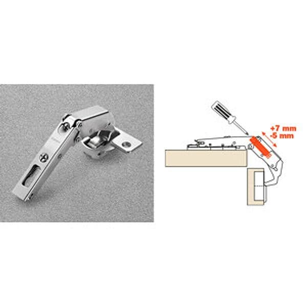 Cerniera Angolari Reg Angolo 65 Fori 48 Salice 25 Pezzi - 2