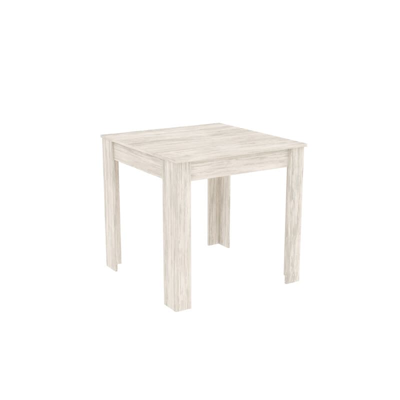 Tavolo Fisso Cm 80 x 80XH75 Frassino Bianco – Idroweb