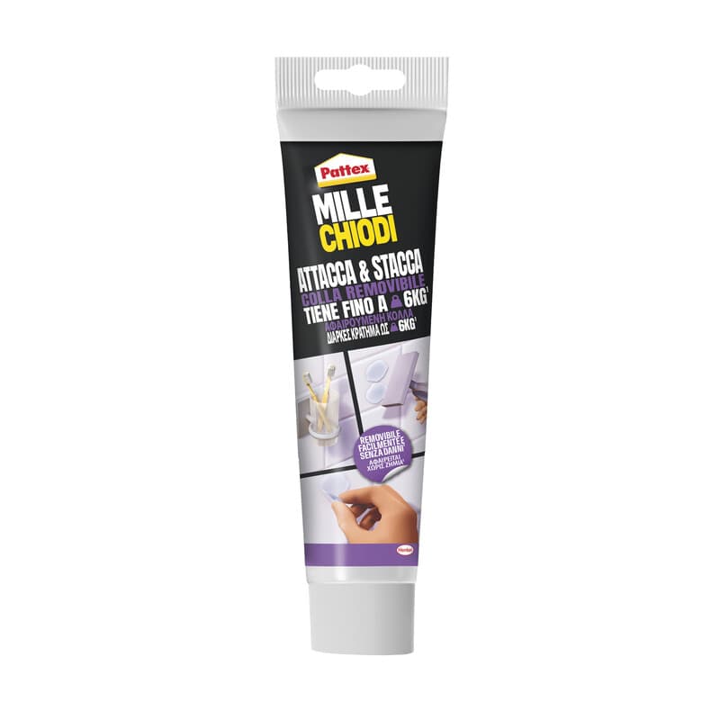 Pattex Millechiodi Attaccastacca Tubetto 44 g 12 Pezzi – Idroweb